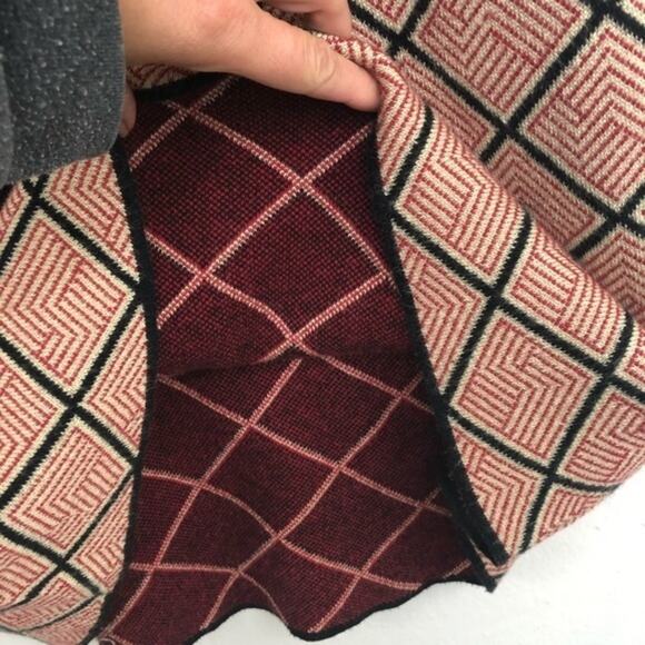 Zara Knit Sweater Dress Geometric Size Medium - Picture 7 of 7